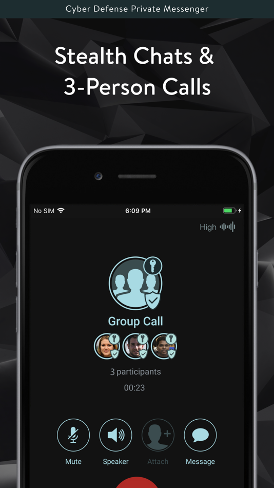 #2. StealthTalk Private Messenger (iOS) 由: StealthTalk Inc.