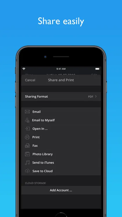 Screenshot 3 di 5 di JotNot Scanner App Pro
