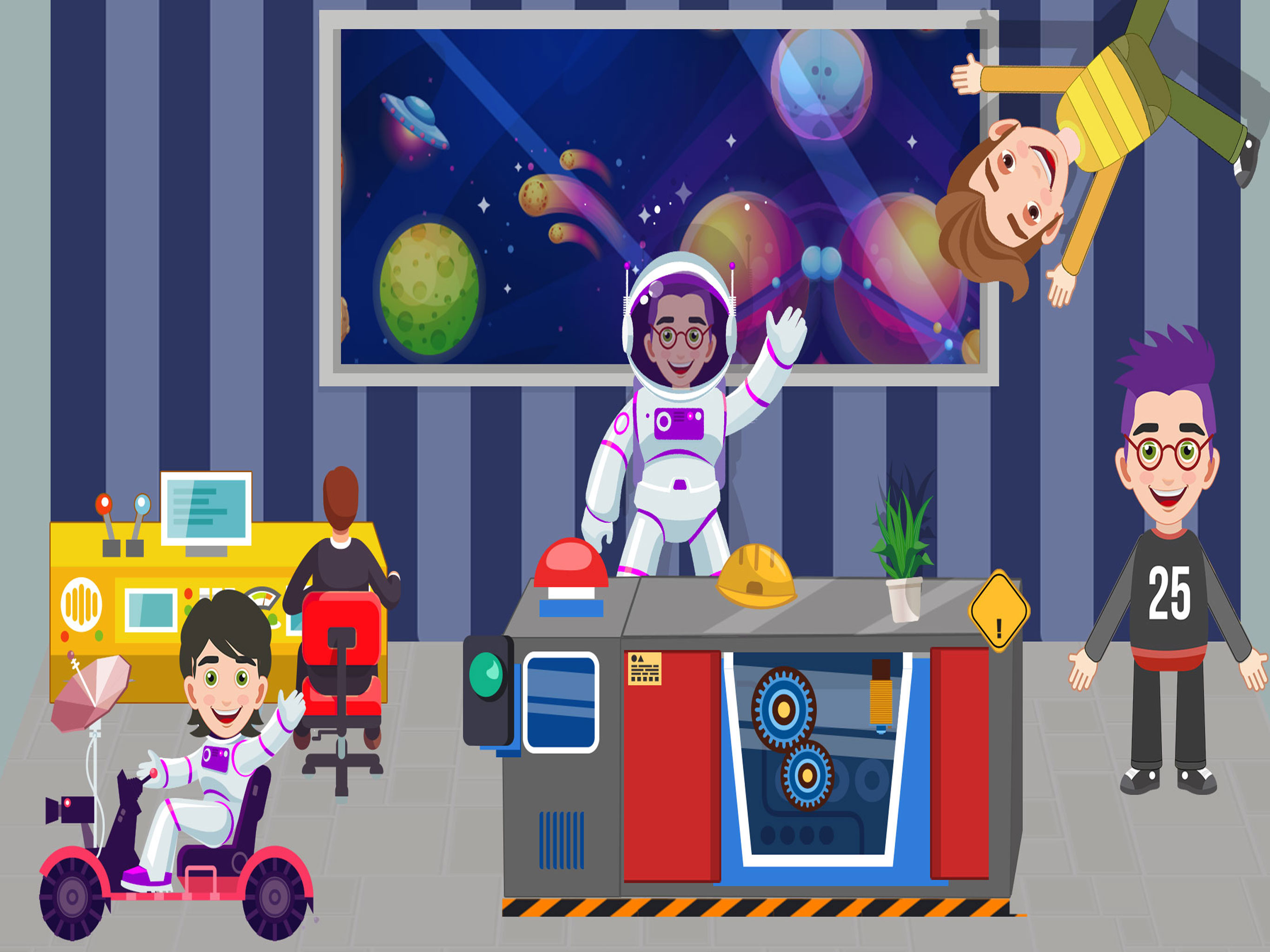 Space Ship Life Pretend Play screenshot 10
