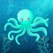 The naughty octopus is a fun game consisting of two spinning balls and falling objects
