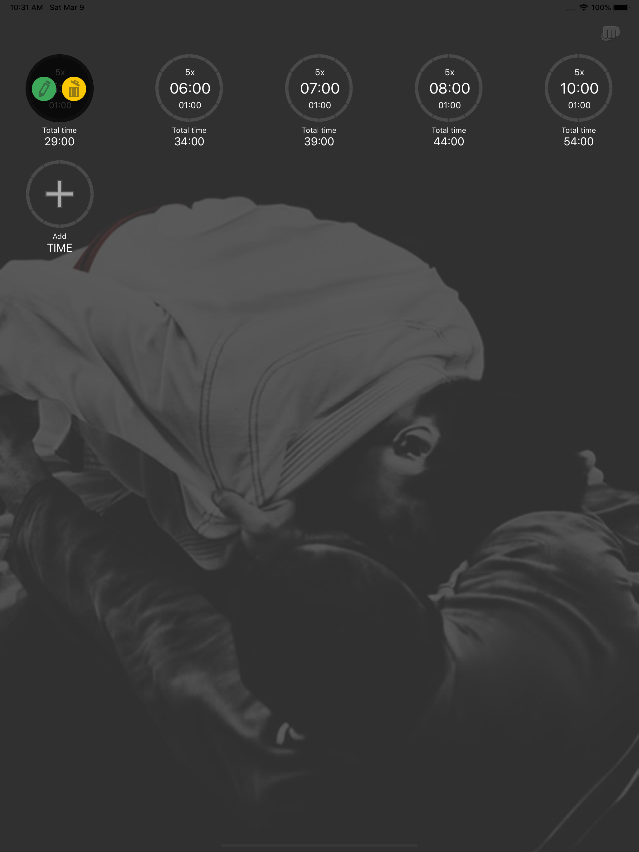 Jiu-Jitsu Timer
