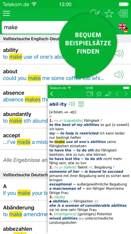 Wörterbuch Englisch PONS screenshot 2 of 5