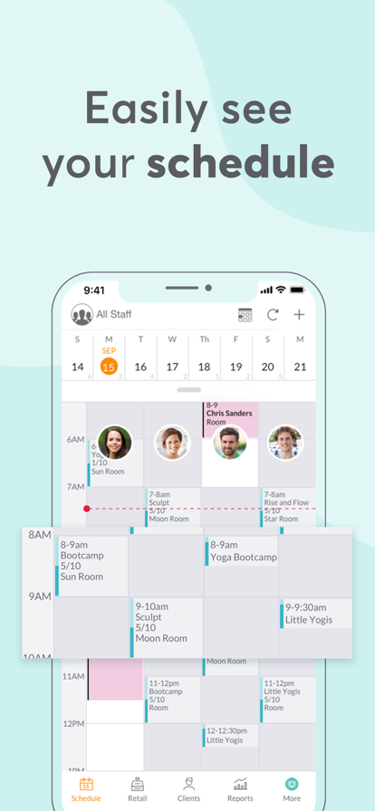 Mindbody Business Screenshots