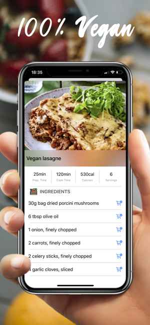 ‎Vegan Recipes Plant Based Diet Screenshot