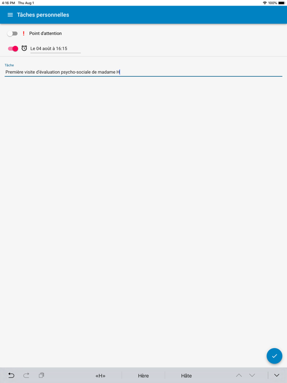 Screenshot #5 pour Terr-eSanté PRO App