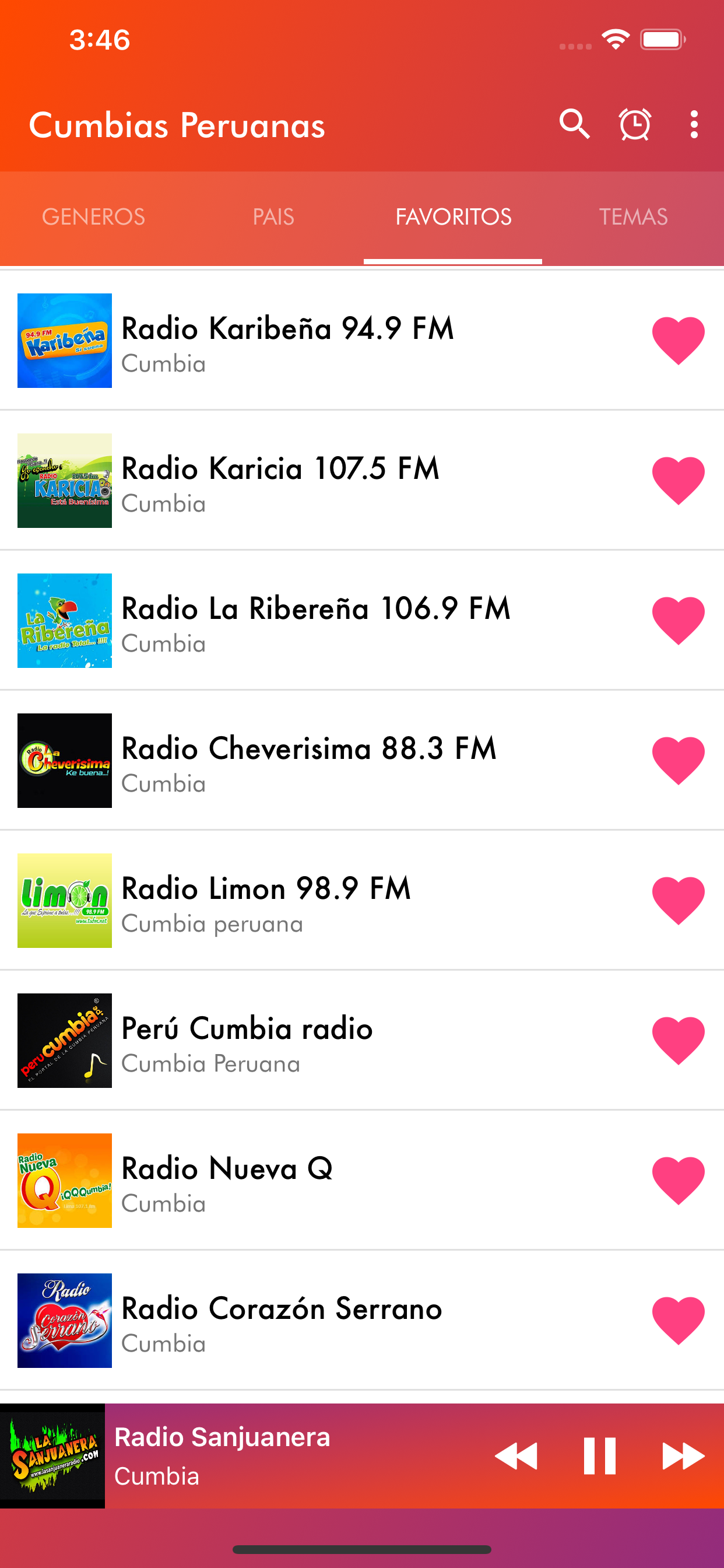 Cumbias Peruanas Radio