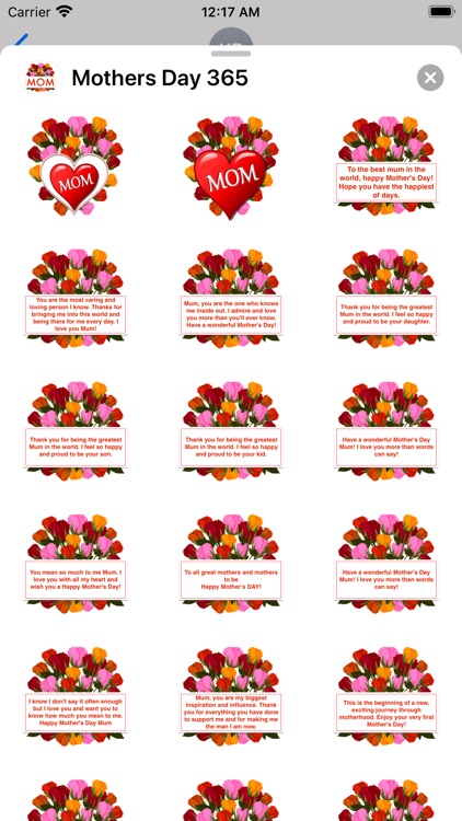 Mother's Day 365 Stickers screenshot-7