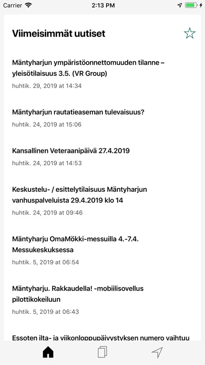Mäntyharju. Rakkaudella!