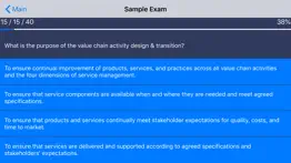 itil® 4 foundation exam prep iphone screenshot 3