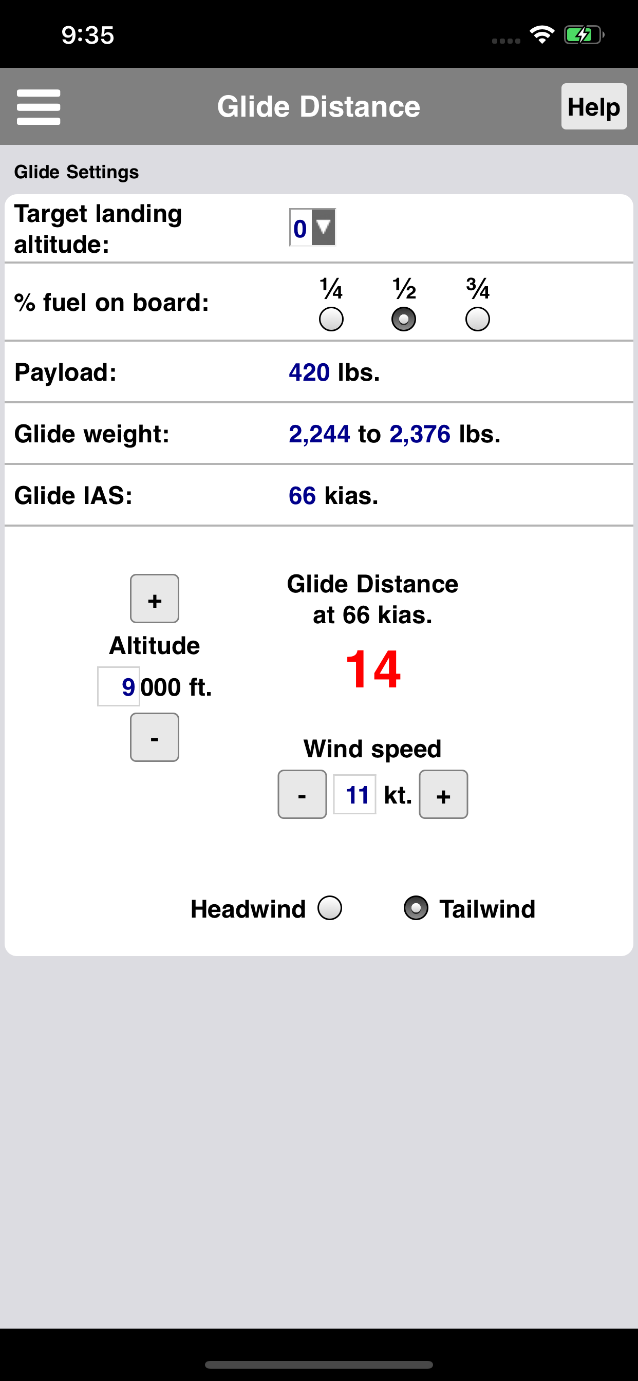 C182 Performance