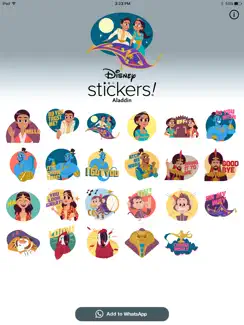 Disney Stickers: Aladdin iPad image 3