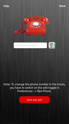 Red Phone iPhone image 1