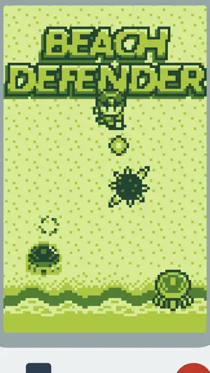 Beach Defender: 8-bit Shooter screenshot 1