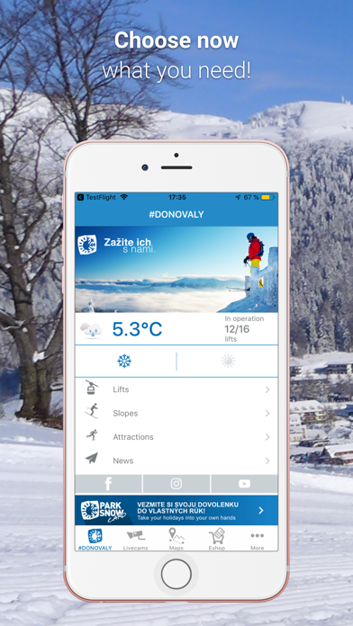 Screenshot #1 pour PARK SNOW Donovaly