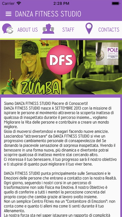 Screenshot #1 pour Danza Fitness Studio