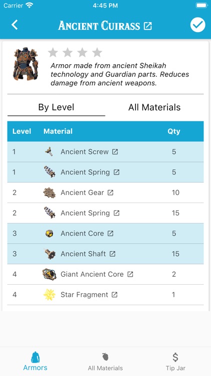 TOTK/BOTW Armor Tracker