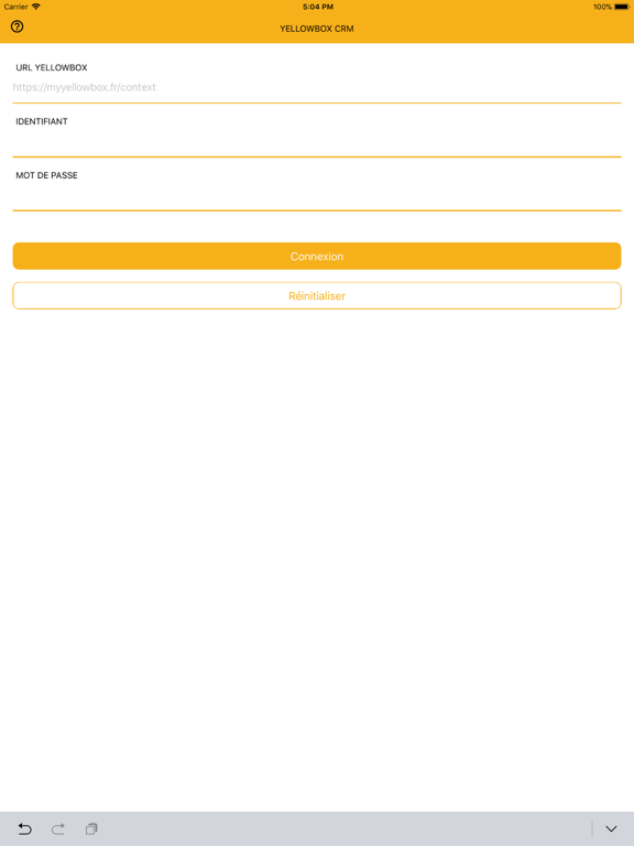 Screenshot #4 pour YellowBox CRM