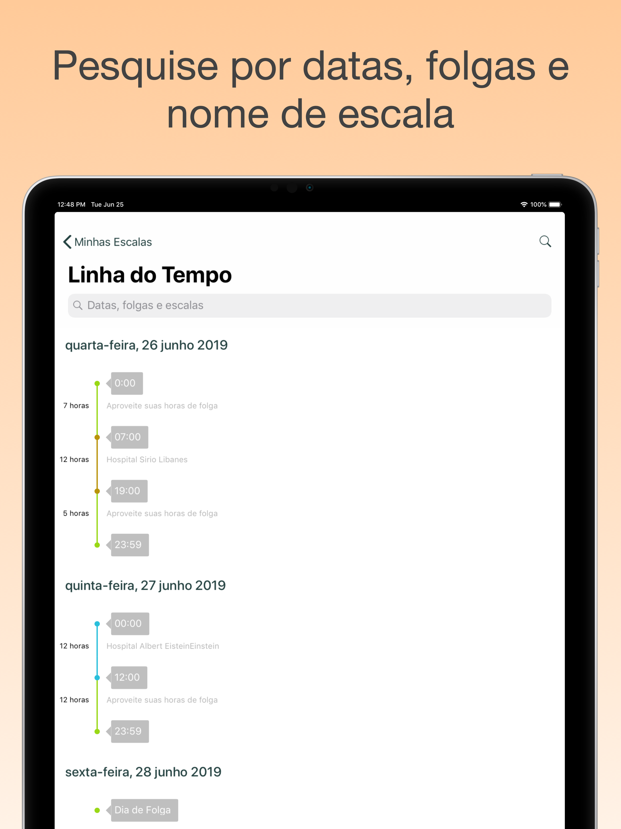 Plantão Escala - Agenda Fácil screenshot 9