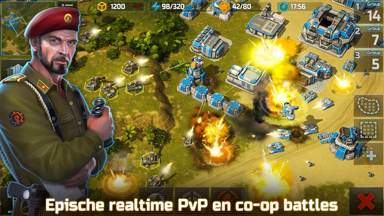 Art Of War 3:RTS Strategy Game iOS Mod IPA screenshot 6 - iOS game interface