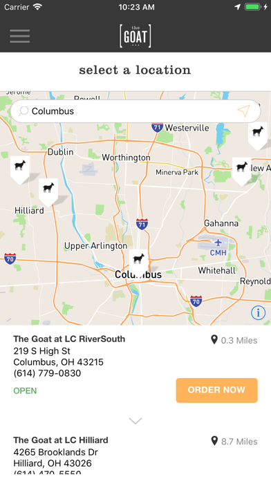 The Goat Restaurant & Bar Screenshot
