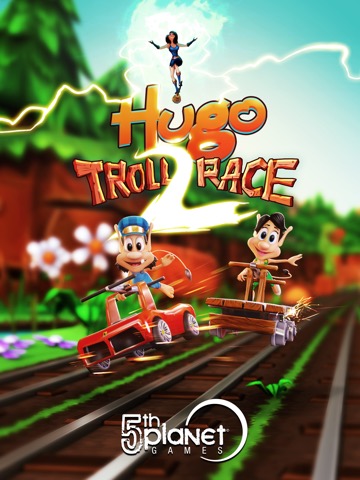 Hugo Troll Race 2: Rail Rushのおすすめ画像1