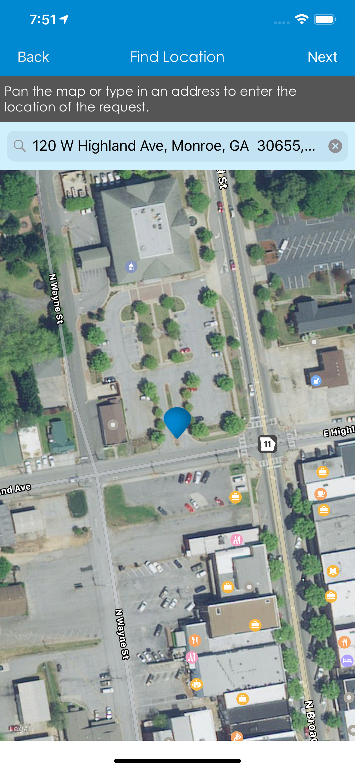 City of Monroe, Ga screenshot 3