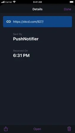 PushNotifier Client screenshot 5