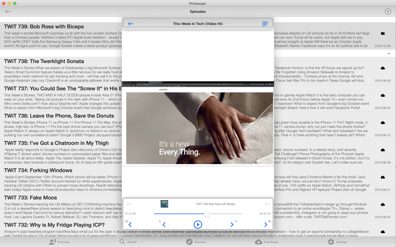 Primecast - A Podcast Player screenshot 3