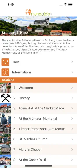 Game screenshot Audioguide Stolberg/Harz - en mod apk