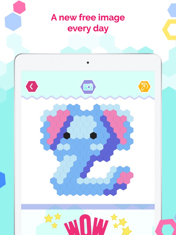 HexaParty - Hexel art for Kids