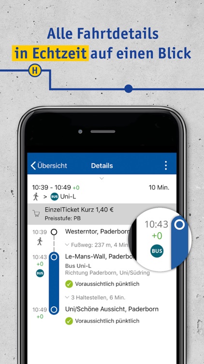 Fahrplan-App PaderSprinter