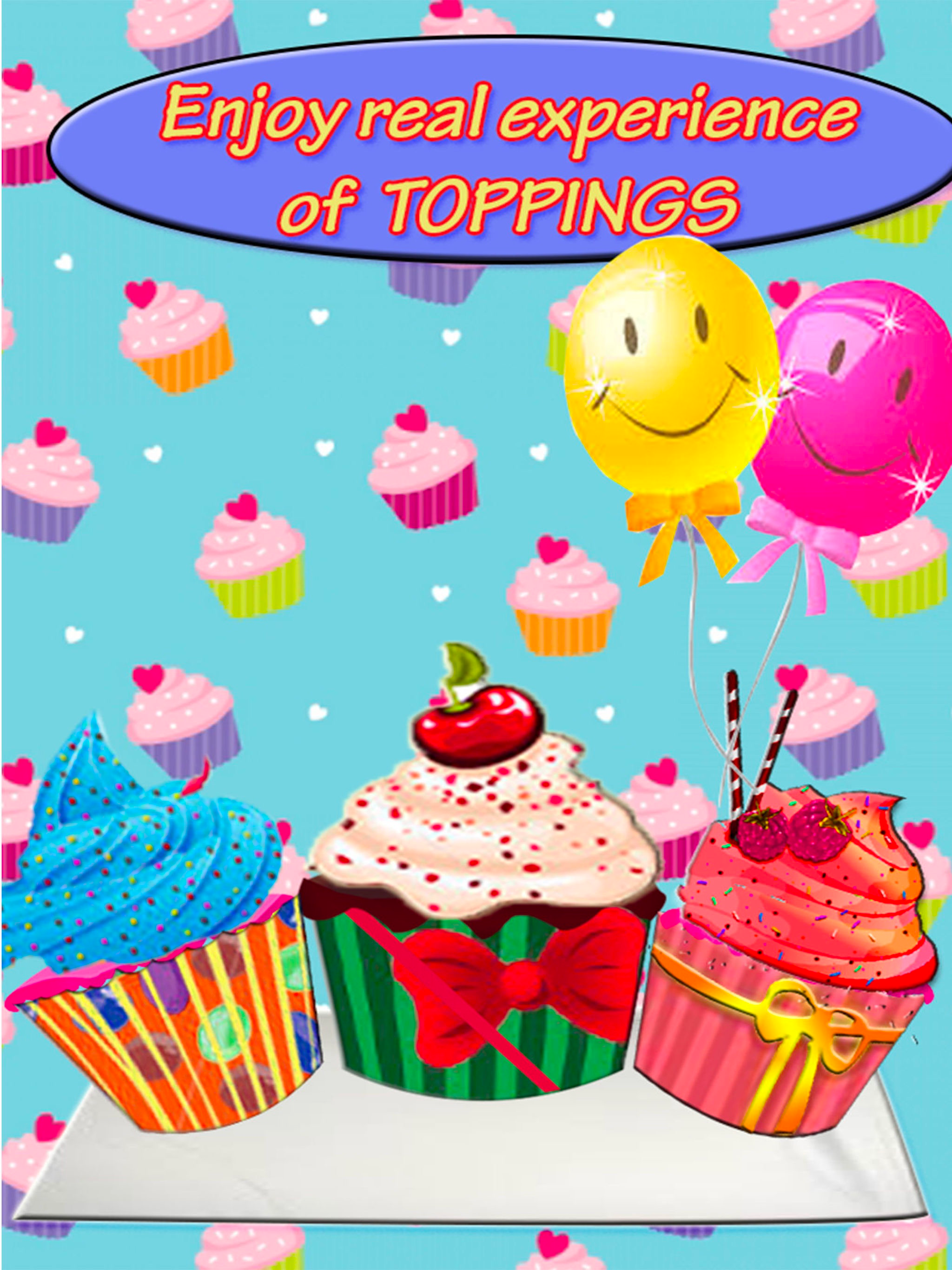 Candy Cupcake Maker Girls Game screenshot 7