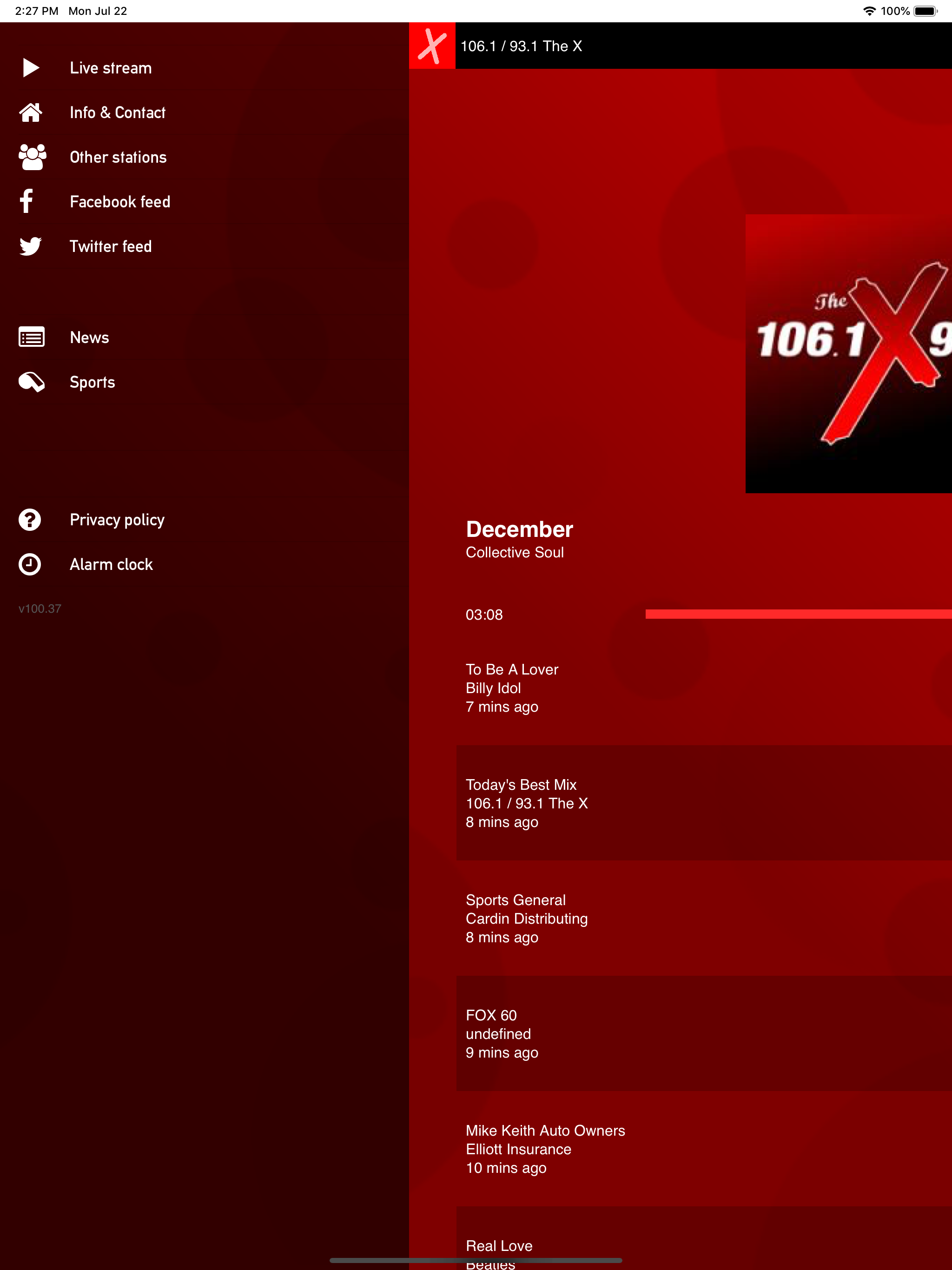 The X Radio
