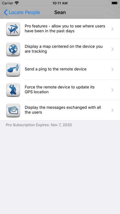 Family Tracker Screenshot