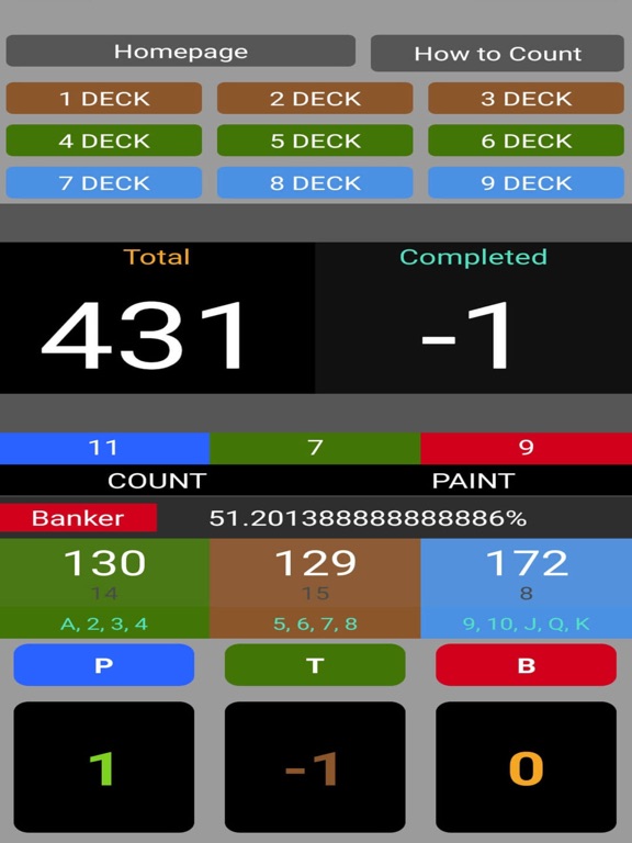 Screenshot #5 pour BP Card Counter Pro