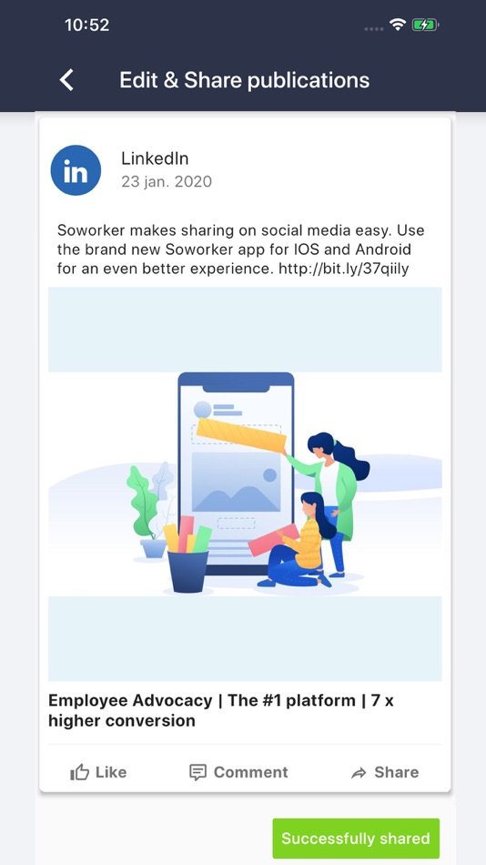 #3. Soworker (iOS) 由: Soworker BV