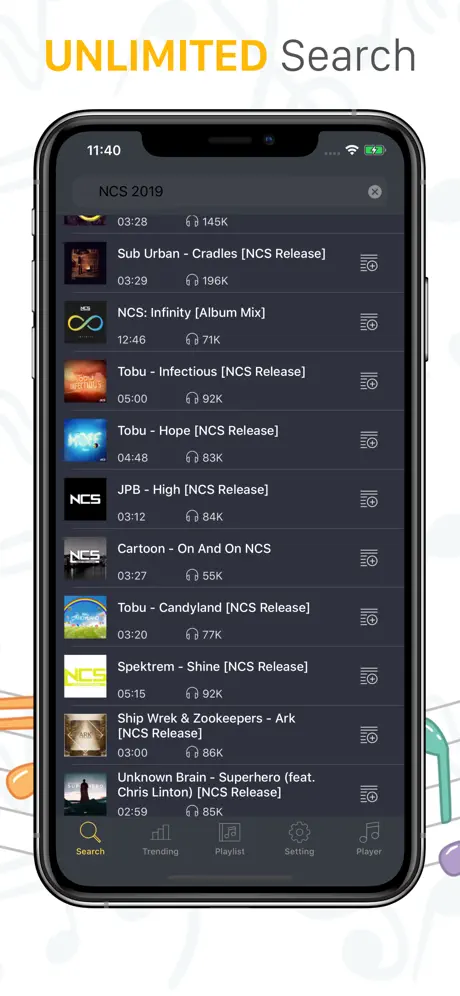 Musica - Music & Equalizer