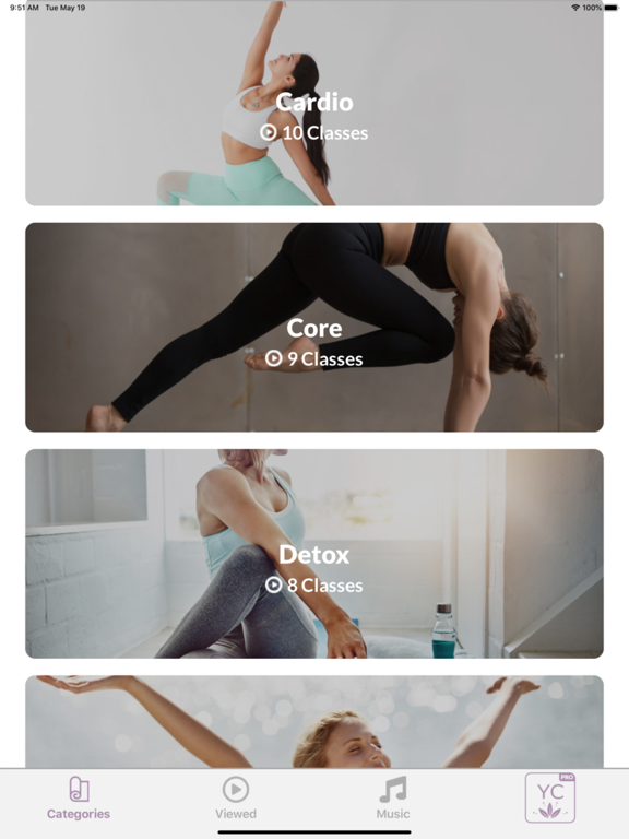 Yoga Time: For Beginners & All iPad screenshot 6 - Health & Fitness app