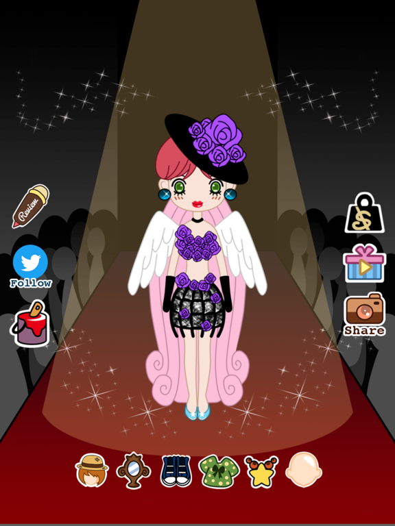 Screenshot #5 pour Nyphie: Dress up Fashion Queen