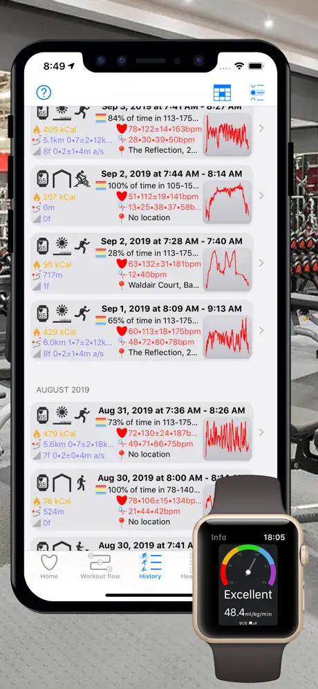 Cardio Zones.