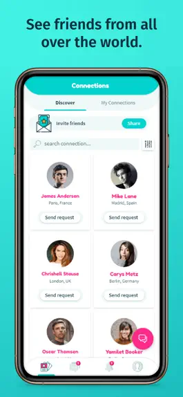 Game screenshot Veenner: Find new friends mod apk