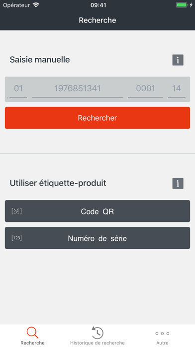 Screenshot #1 pour SEW Product ID plus