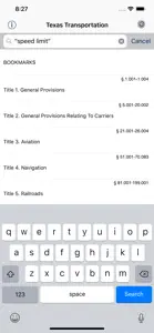 TX Transportation Code 2024 screenshot #1 for iPhone