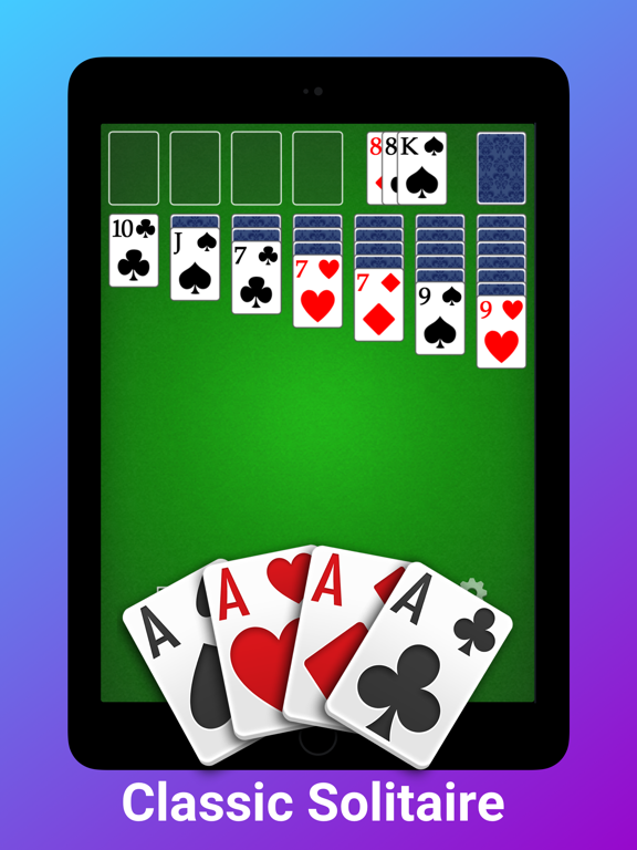 Solitaire ‣ iPad screenshot 1 - Games app