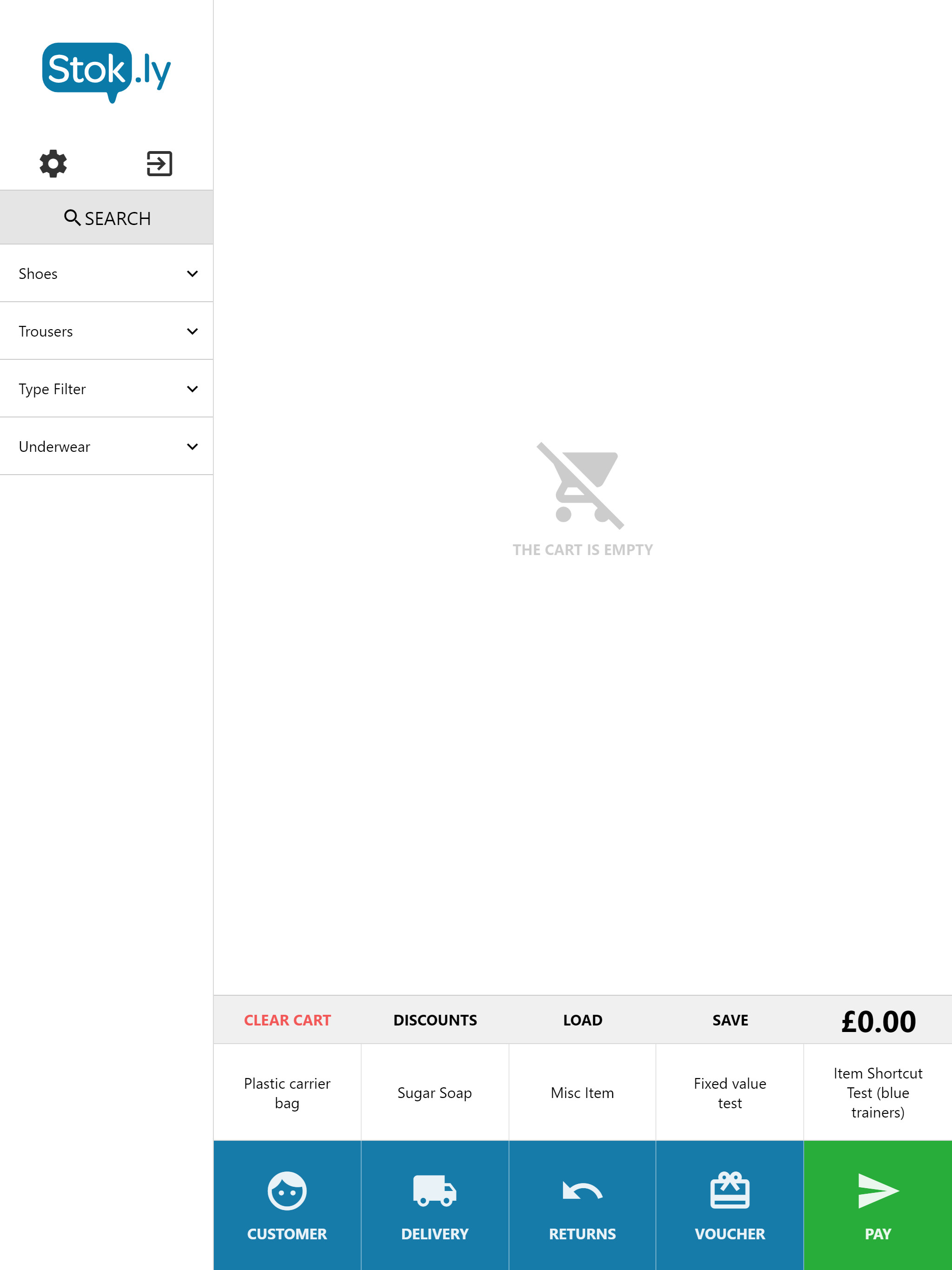 Stok.ly ePOS screenshot 4