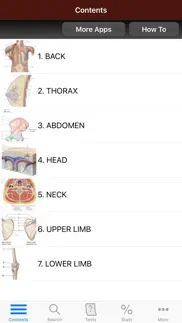 lange anatomy flash cards iphone screenshot 2