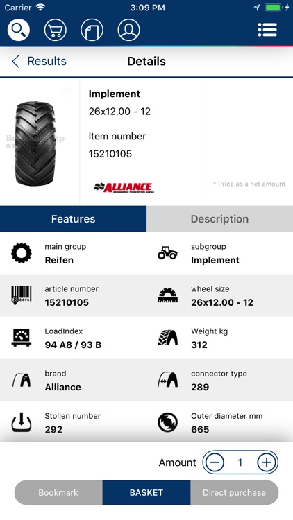 Bohnenkamp online store screenshot-3