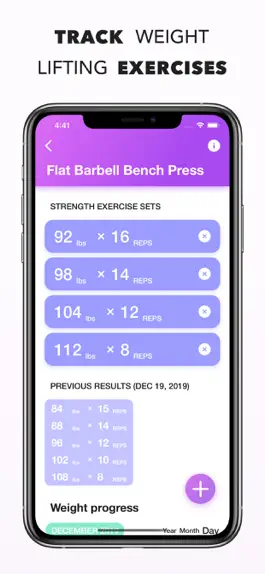 Game screenshot Workout Log | Fitness Tracker apk