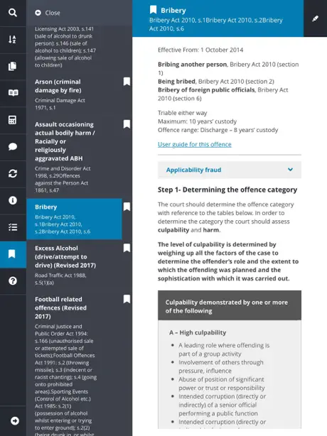 Sentencing Guidelines