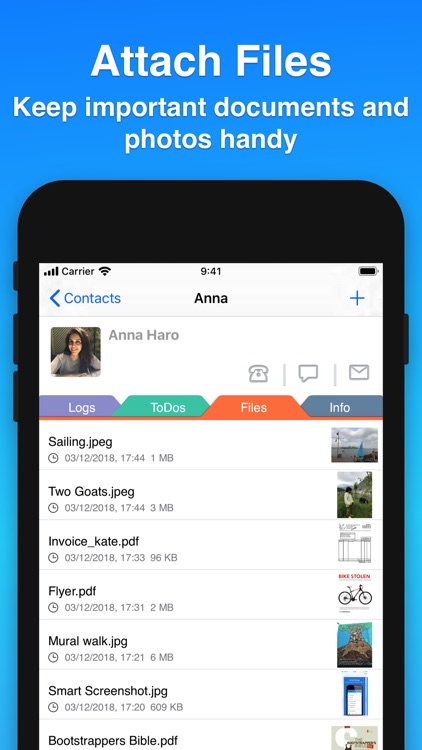 Contacts Journal CRM screenshot-3